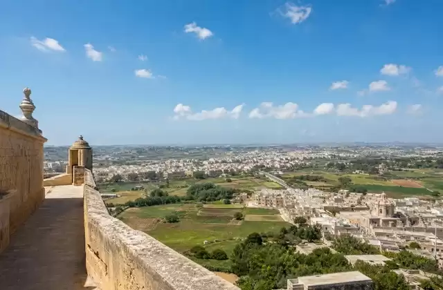 Desde las murallas de Mdina