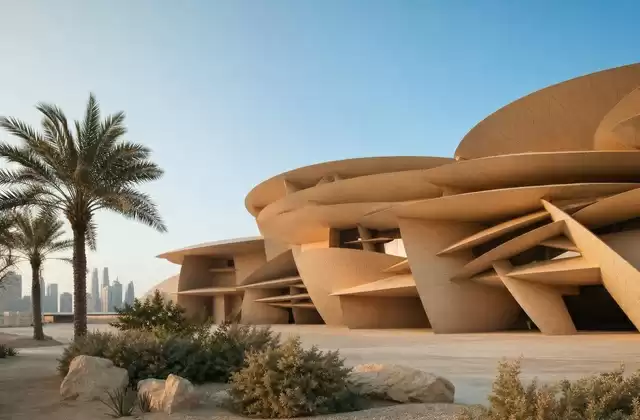 En el Museo Nacional de Qatar