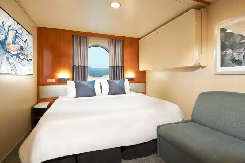 Cabina exterior con vista parcial