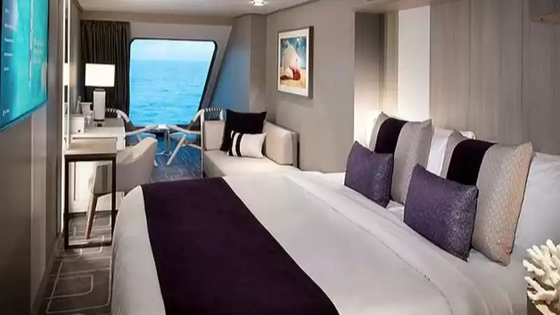 Cabina con vista al mar Garantizada  