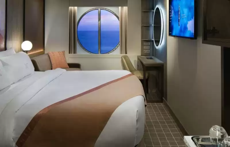 Cabina Deluxe con vista al mar  